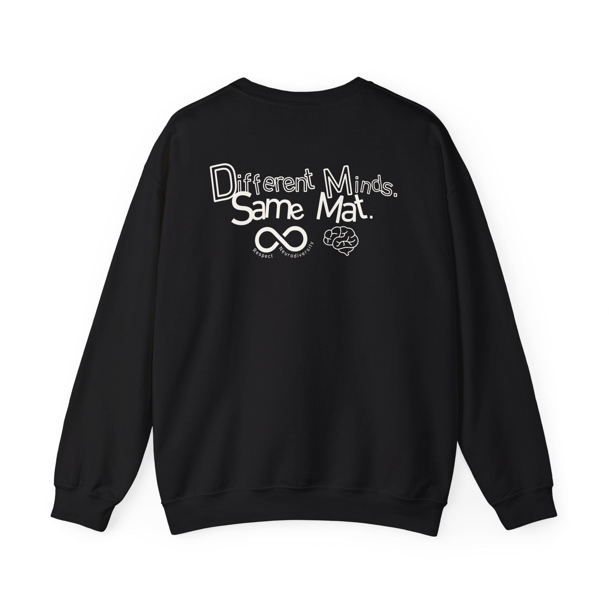 "Different Minds. Same Mat." Sweater