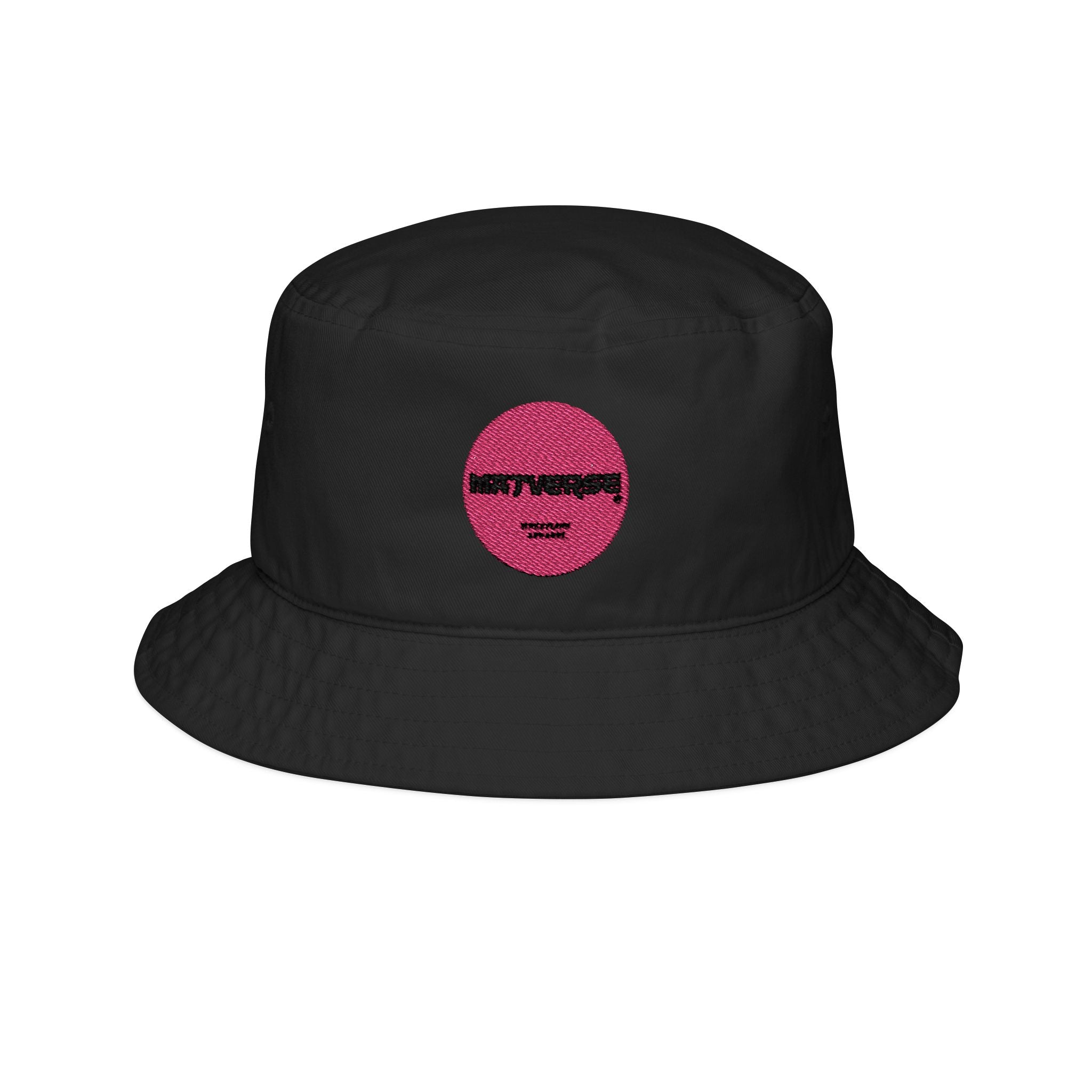 Bucket Hat Pink Logo