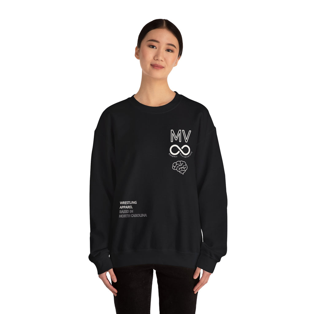 "Different Minds. Same Mat." Sweater