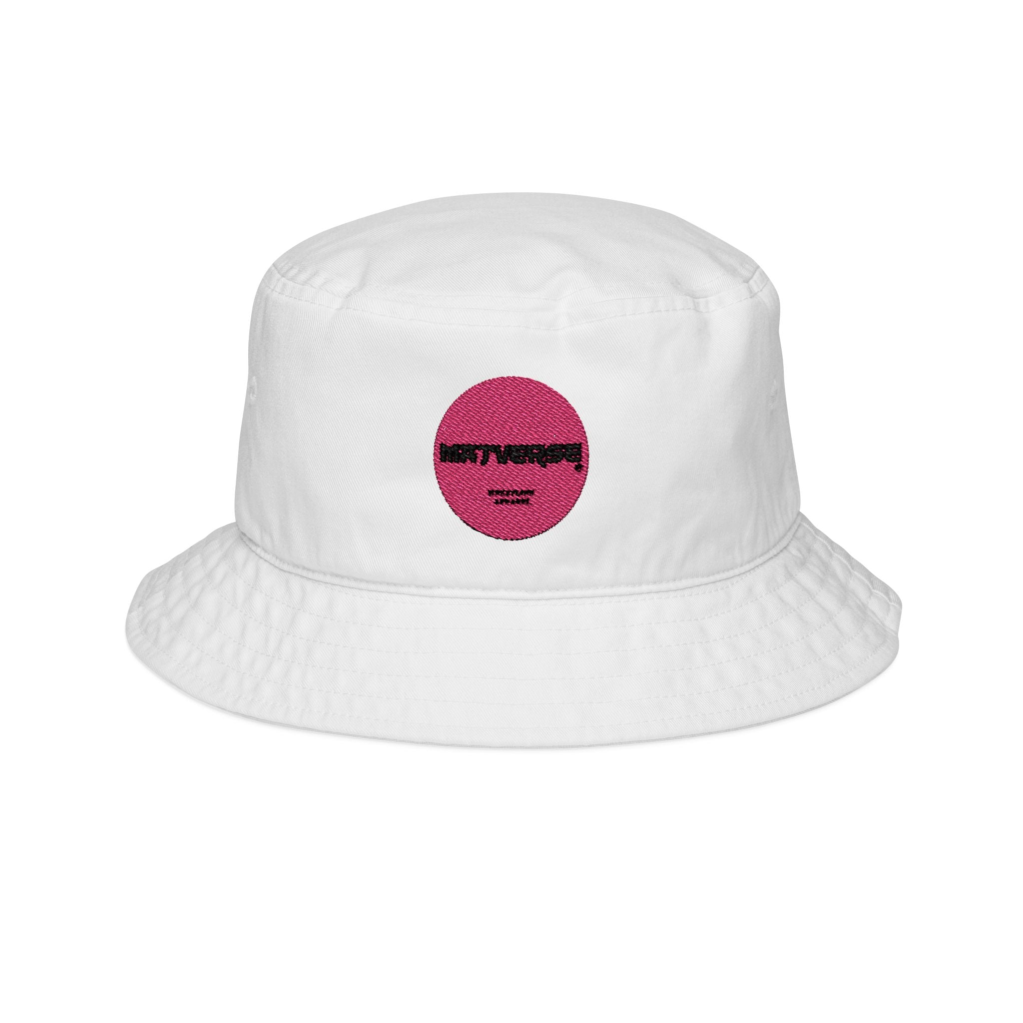 Bucket Hat Pink Logo